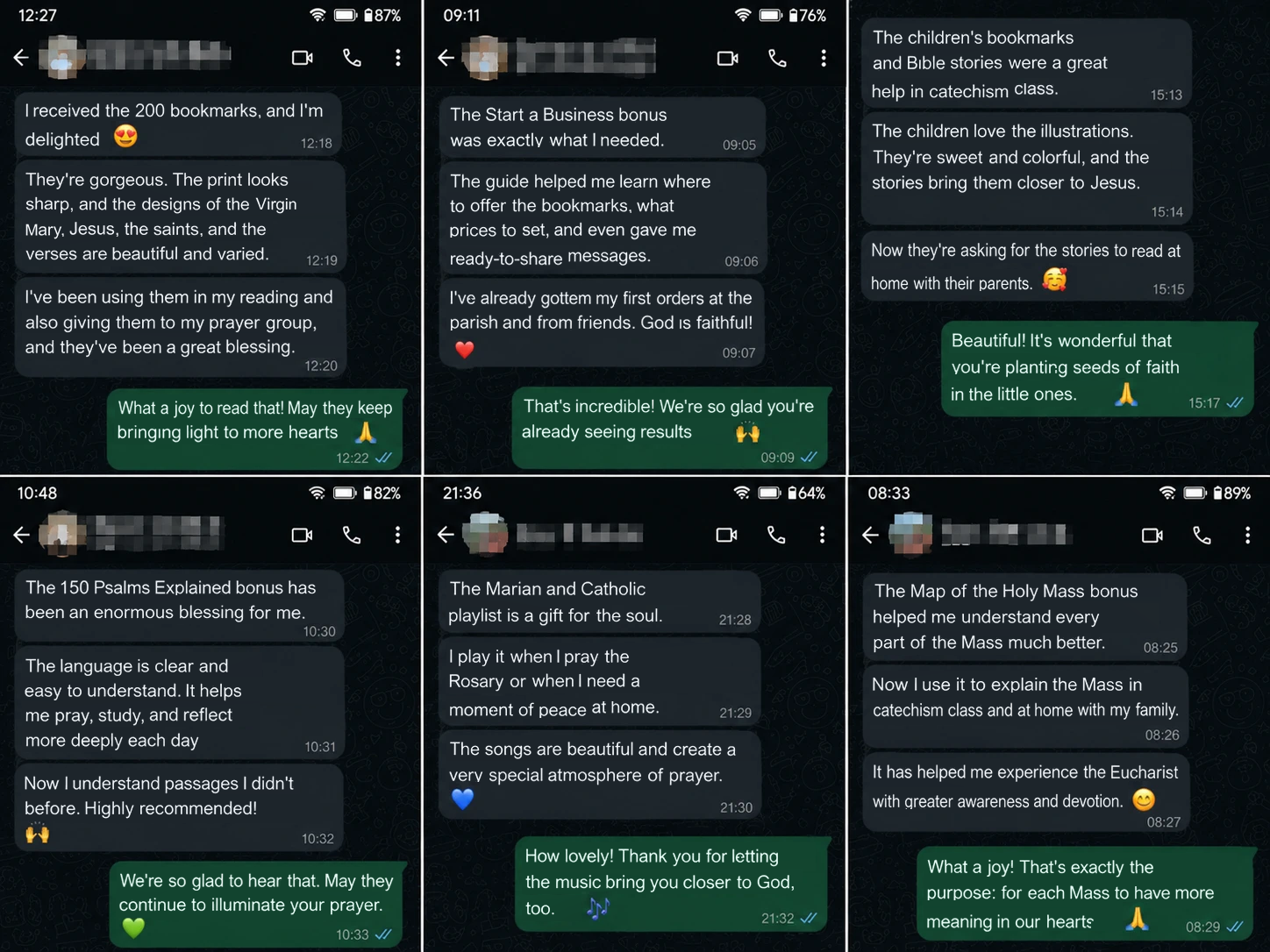 Conversation about the bonus of 150 explained Psalms.